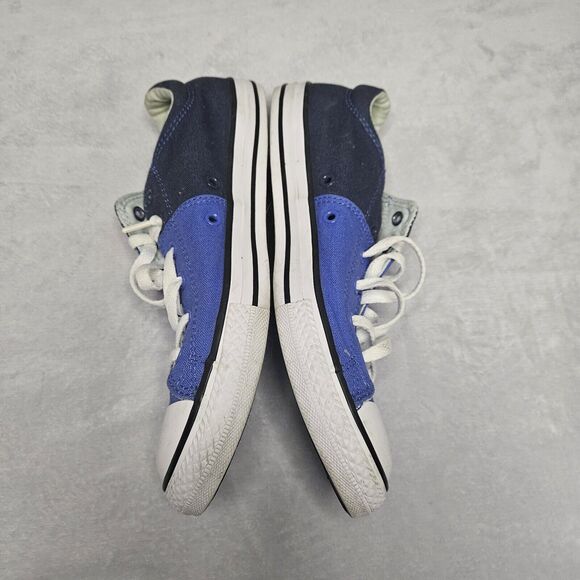 Converse Chuck Taylor All Star women's 7.5 Navy Blue/blue Canvas Low Top Casual - Picture 3 of 6